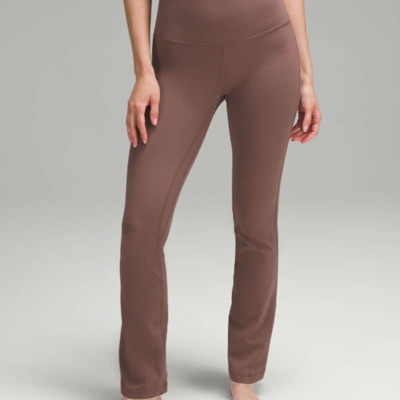 NWT Lululemon Align High-Rise Mini-Flared Pant 32" Dark Oxide - Picture 4 of 7